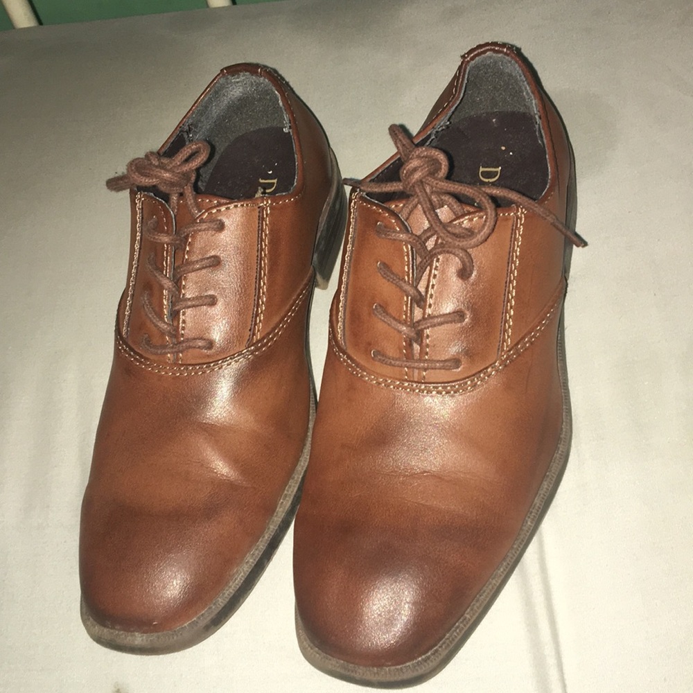 Boys Leather  Church Shoes